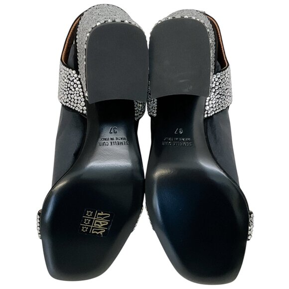 Laurence Dacade Silver Strass Sandra Sandals - Picture 10 of 15